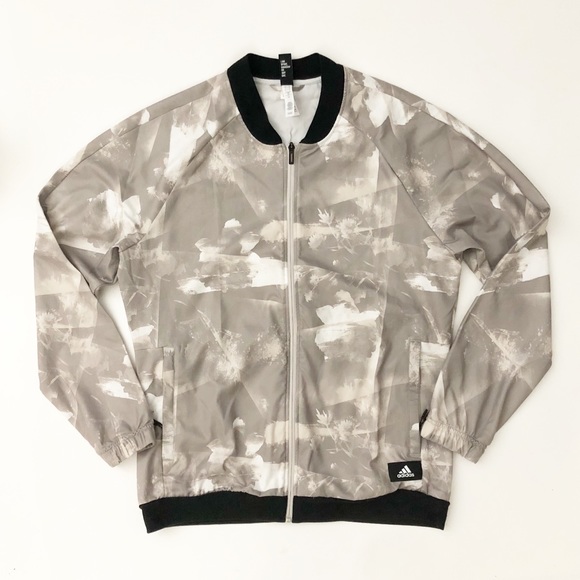 mens floral adidas jacket